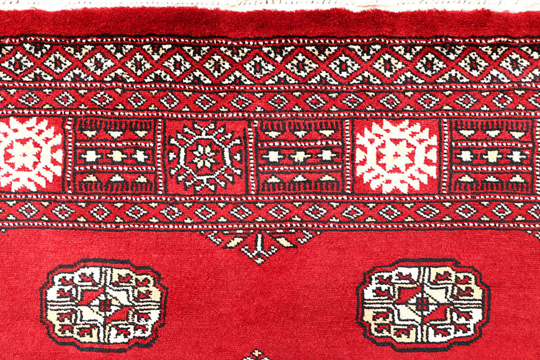 Red Bokhara 4'  1" x 6'  6" - No. QA35858