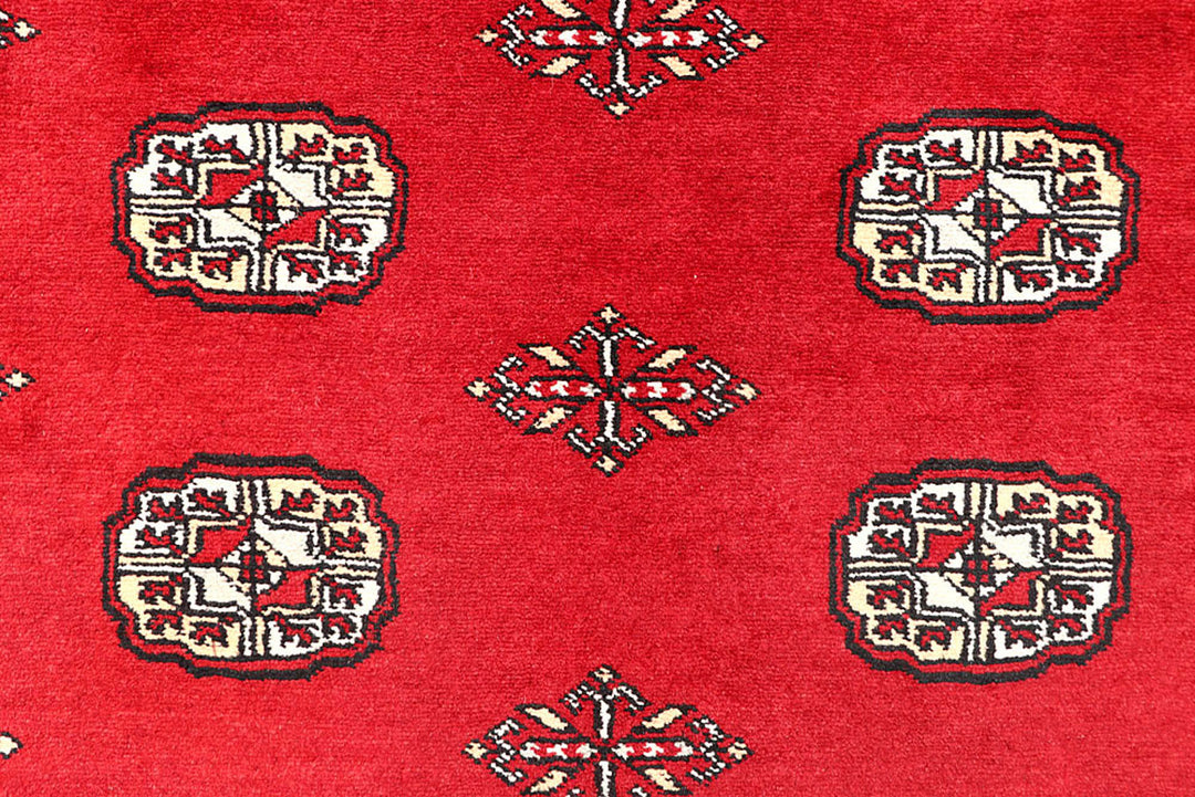 Red Bokhara 4'  1" x 6'  6" - No. QA35858