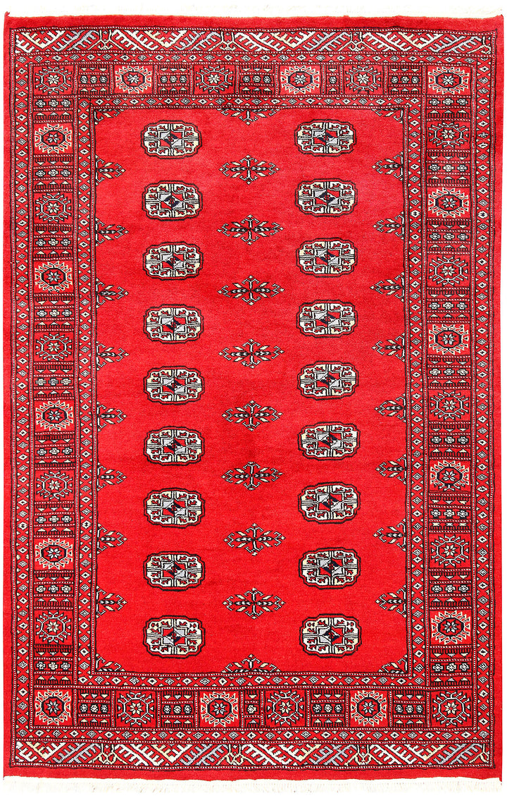 Red Bokhara 4'  x" 6'  2" - No. QA51218