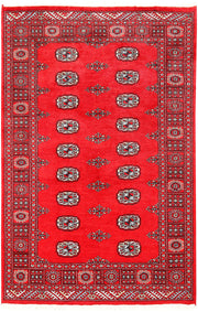 Red Bokhara 4'  x" 6'  2" - No. QA51218