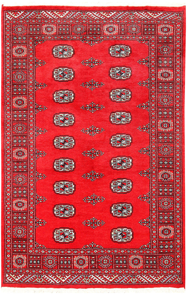 Red Bokhara 4' x 6' 2 - No. 60920