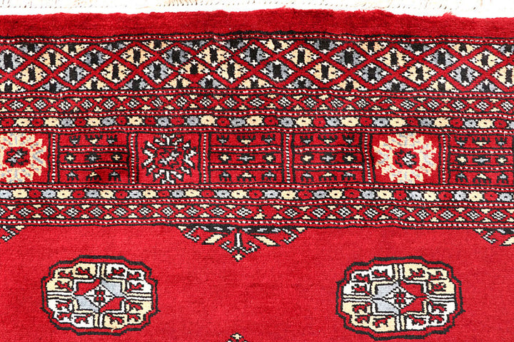 Red Bokhara 4'  2" x 6' " - No. QA62227