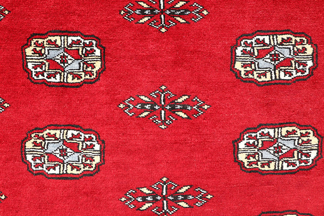 Red Bokhara 4'  2" x 6' " - No. QA62227