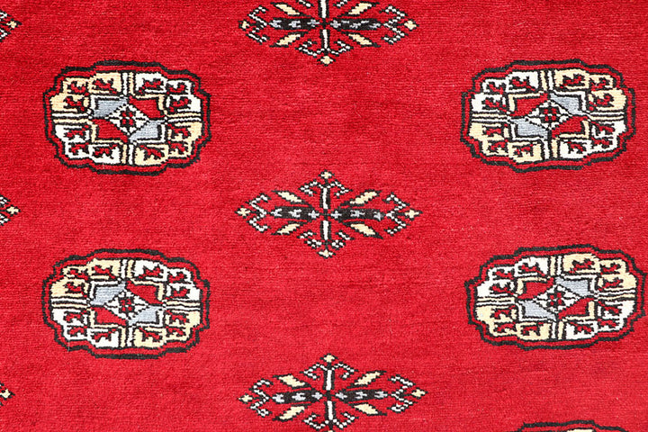 Red Bokhara 4'  2" x 6' " - No. QA62227