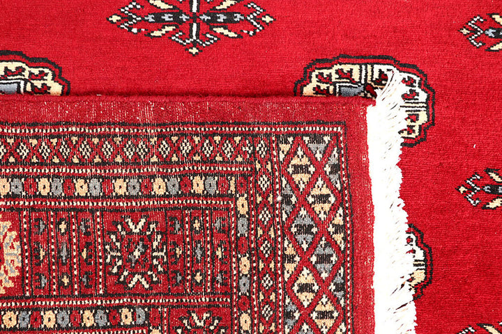 Red Bokhara 4'  2" x 6' " - No. QA62227