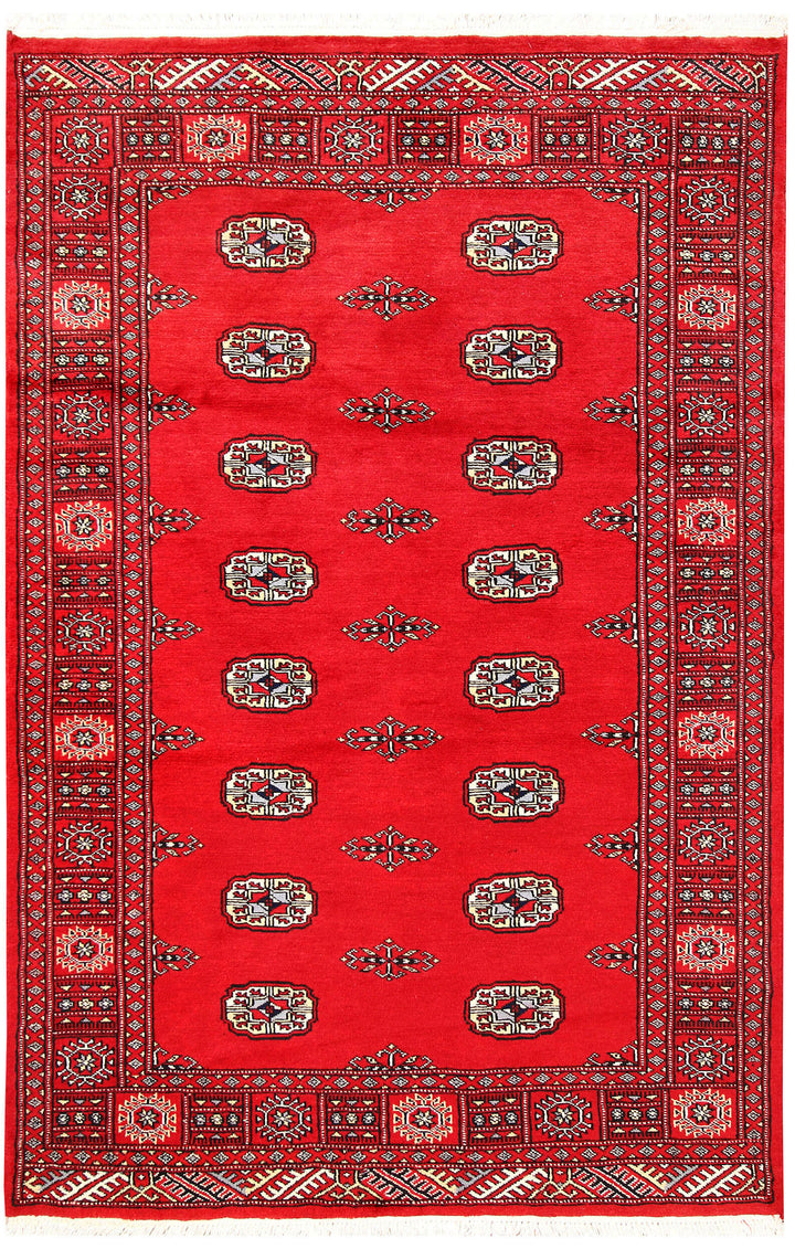 Red Bokhara 4'  x" 6'  1" - No. QA57233