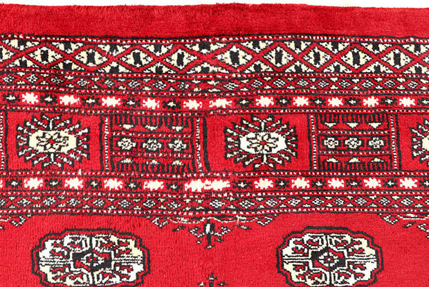 Red Bokhara 4'  2" x 6'  4" - No. QA98722