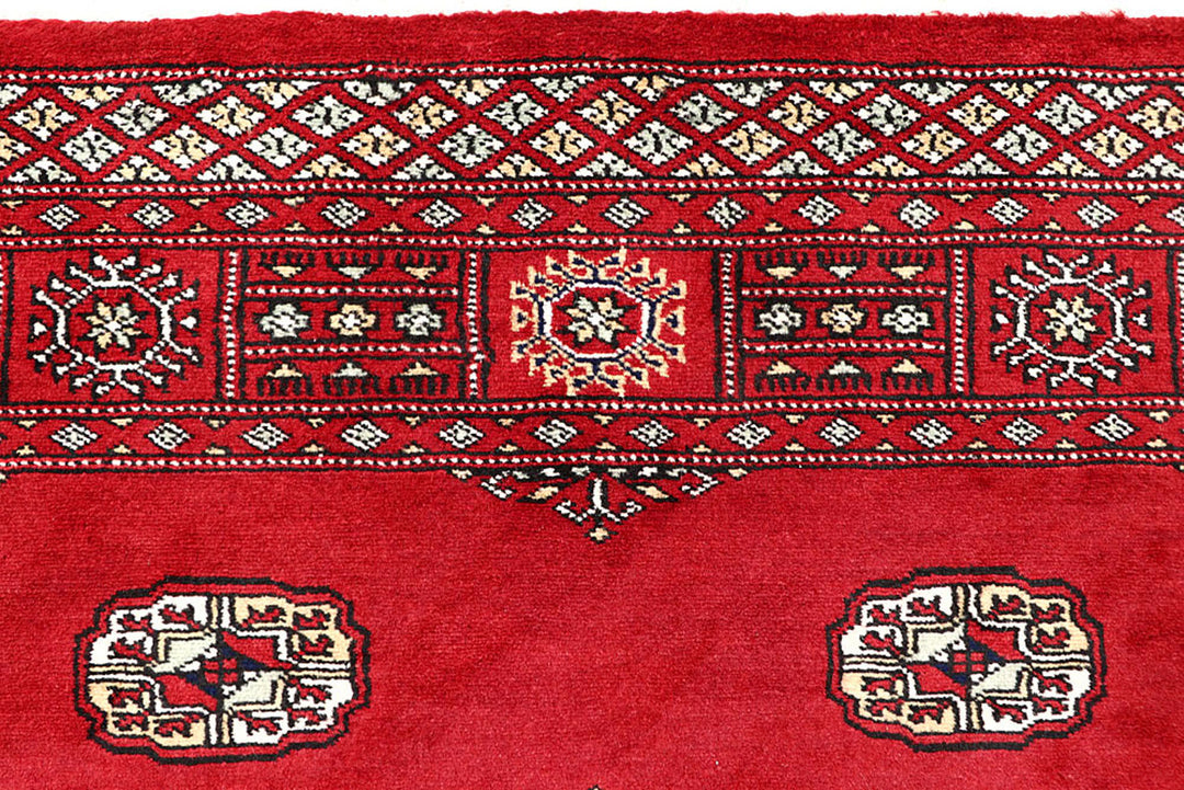 Red Bokhara 4'  2" x 6'  4" - No. QA82382