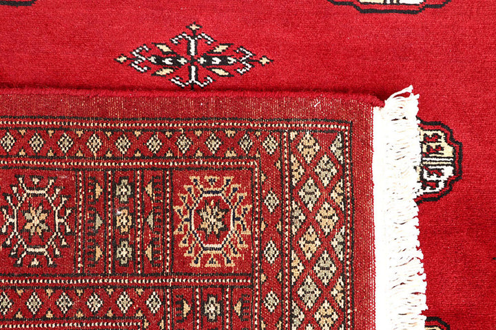 Red Bokhara 4'  2" x 6'  4" - No. QA82382
