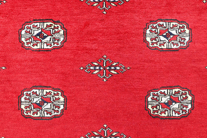 Red Bokhara 4'  2" x 6'  7" - No. QA15941