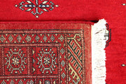 Red Bokhara 4'  2" x 6'  7" - No. QA15941