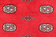 Red Bokhara 4'  2" x 6' " - No. QA37961