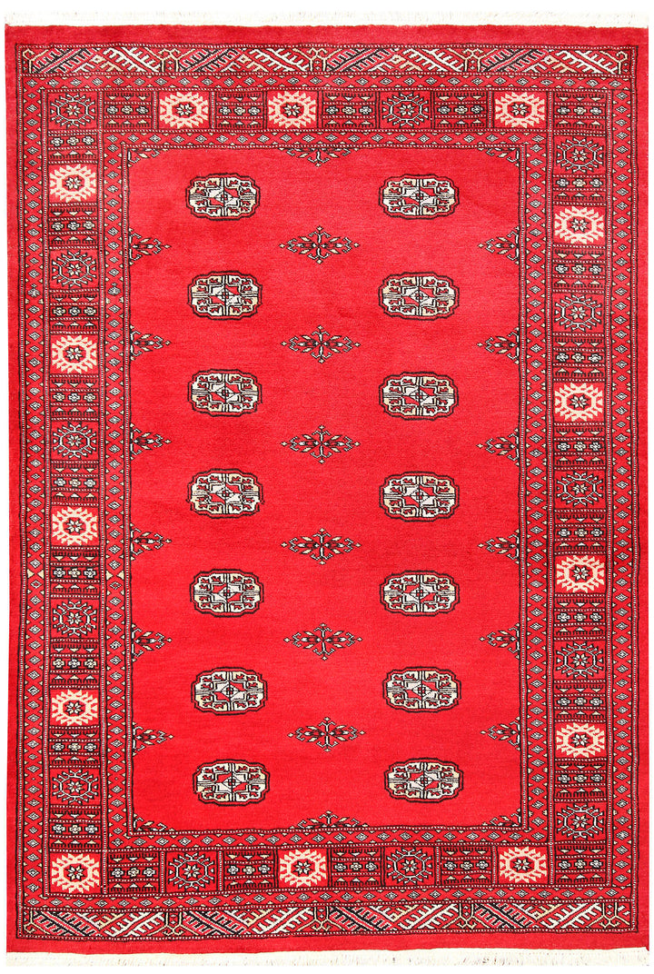 Red Bokhara 4'  2" x 6' " - No. QA37961