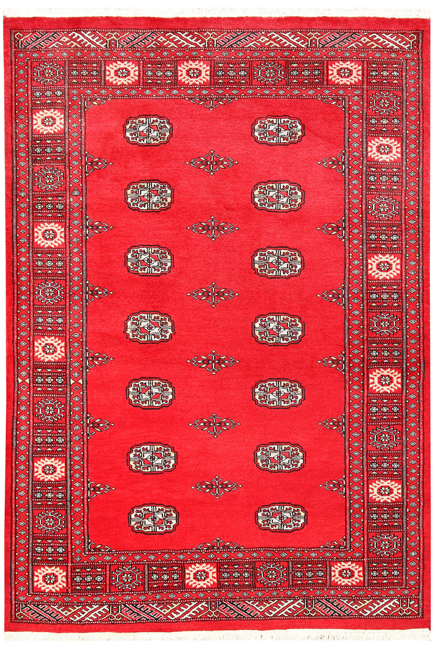 Red Bokhara 4'  2" x 6' " - No. QA37961