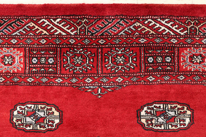 Red Bokhara 4'  1" x 6' " - No. QA76602