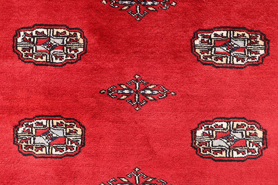 Red Bokhara 4'  1" x 6' " - No. QA76602