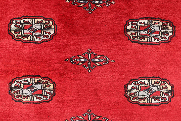 Red Bokhara 4'  1" x 6' " - No. QA76602