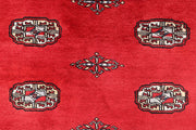Red Bokhara 4'  1" x 6' " - No. QA76602