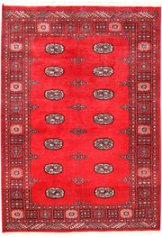 Red Bokhara 4'  1" x 6' " - No. QA76602