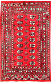 Red Bokhara 4' 2 x 6' 6 - No. 60940