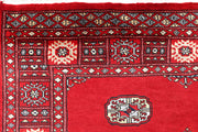 Red Bokhara 4'  1" x 6'  7" - No. QA44607