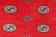 Red Bokhara 4'  1" x 6'  7" - No. QA44607