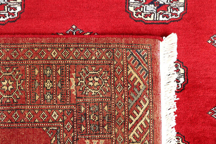 Red Bokhara 4'  2" x 6'  5" - No. QA54370