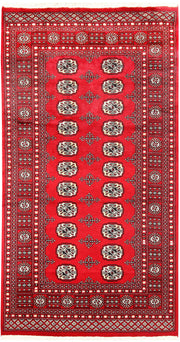 Red Bokhara 4'  x" 7'  7" - No. QA41406