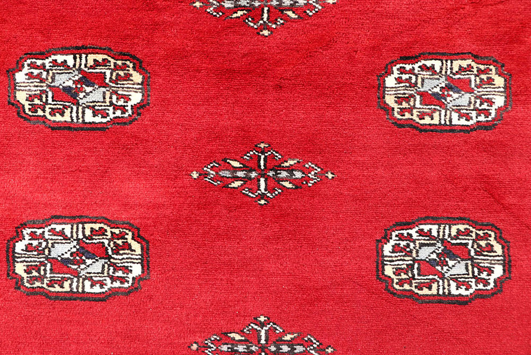 Red Bokhara 4'  1" x 6' " - No. QA54978