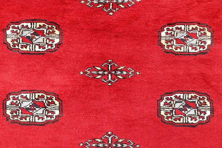 Red Bokhara 4'  1" x 6' " - No. QA54978