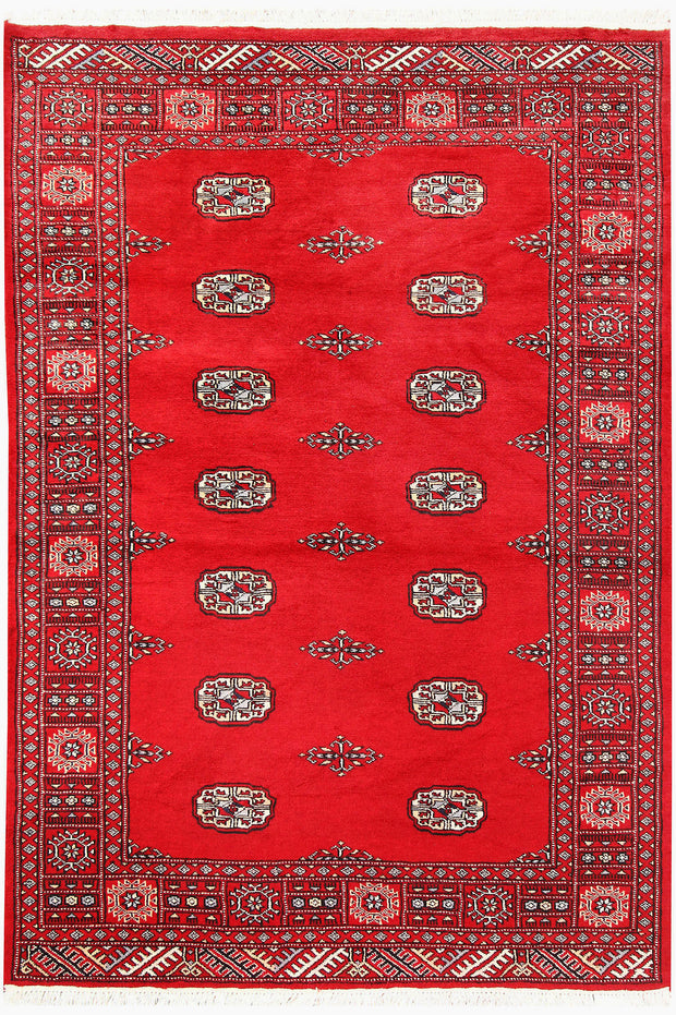 Red Bokhara 4'  1" x 6' " - No. QA54978