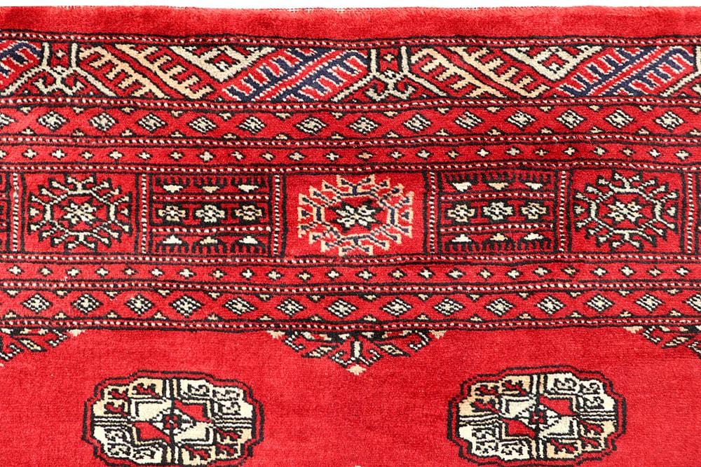 Red Bokhara 4' x 6' 2 - No. 60950 - ALRUG Rug Store