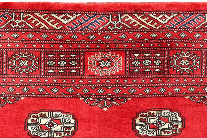 Red Bokhara 4' x 6' 2 - No. 60950 - ALRUG Rug Store