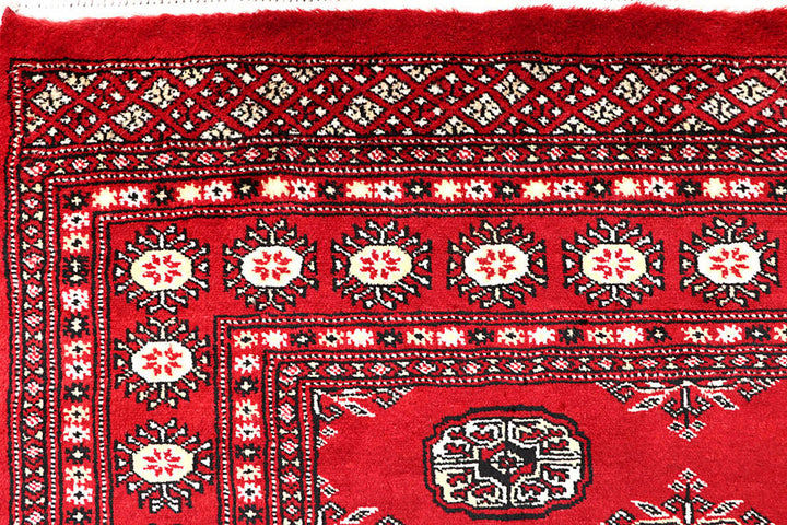 Red Bokhara 3'  11" x 6'  6" - No. QA13964