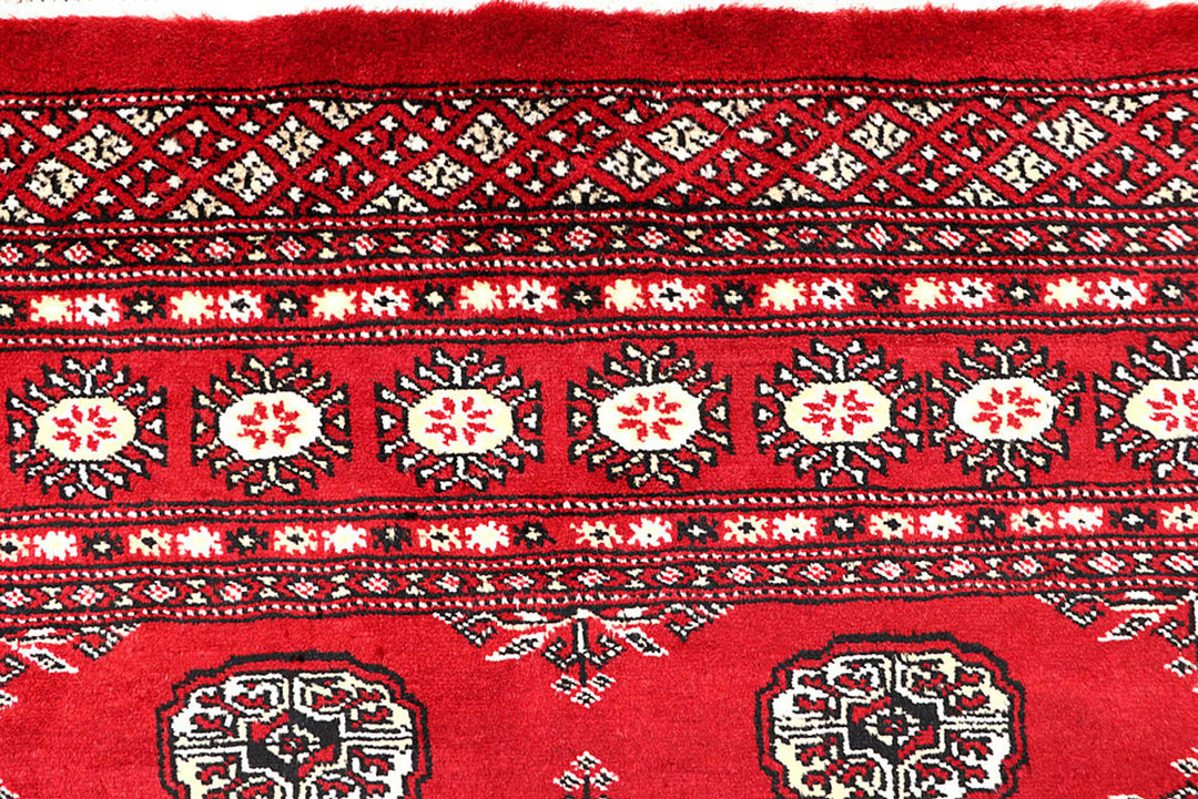 Red Bokhara 3'  11" x 6'  6" - No. QA13964