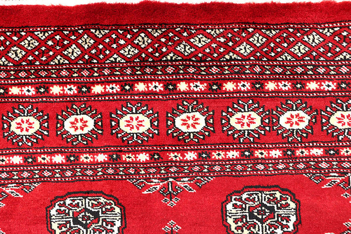 Red Bokhara 3'  11" x 6'  6" - No. QA13964