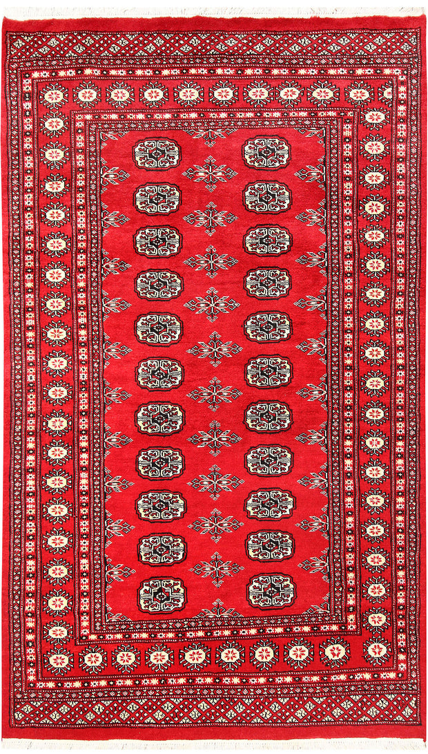 Red Bokhara 3' 11 x 6' 6 - No. 60954