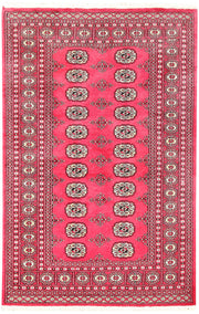 Pink Bokhara 4' x 6' 2 - No. 60958