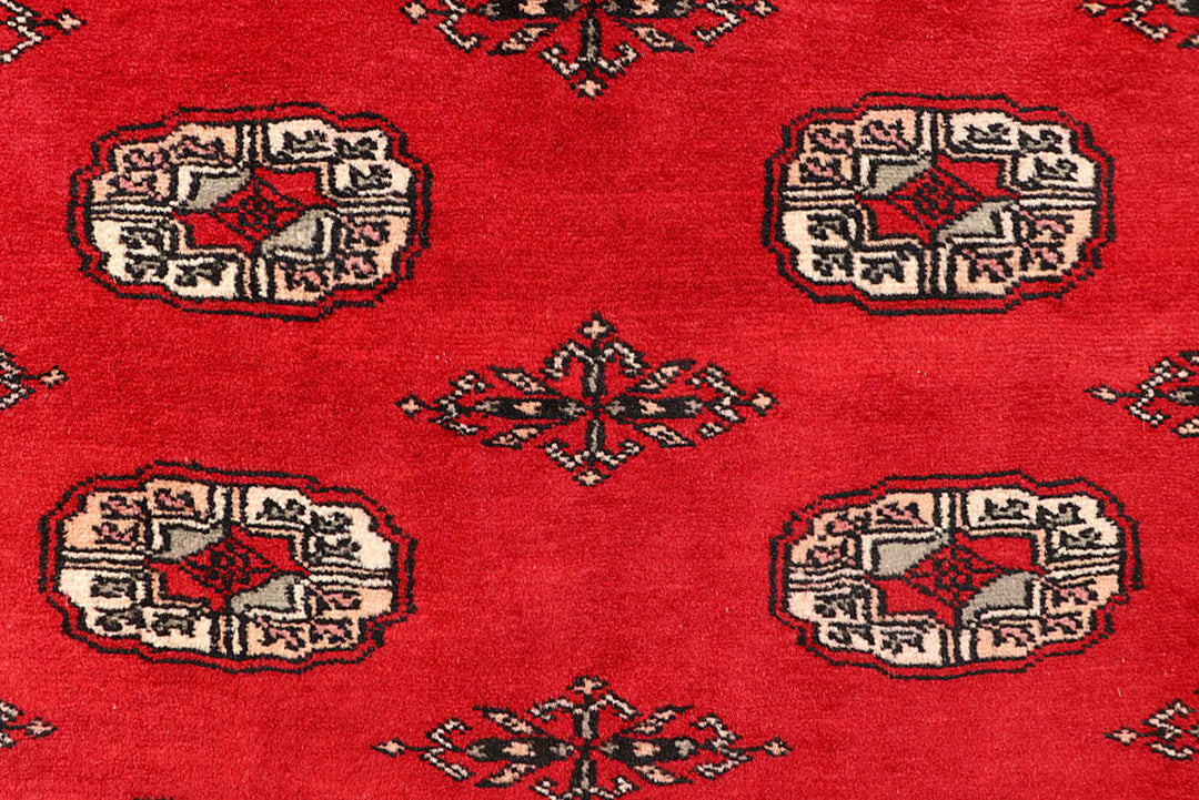 Red Bokhara 4'  2" x 6'  2" - No. QA78976