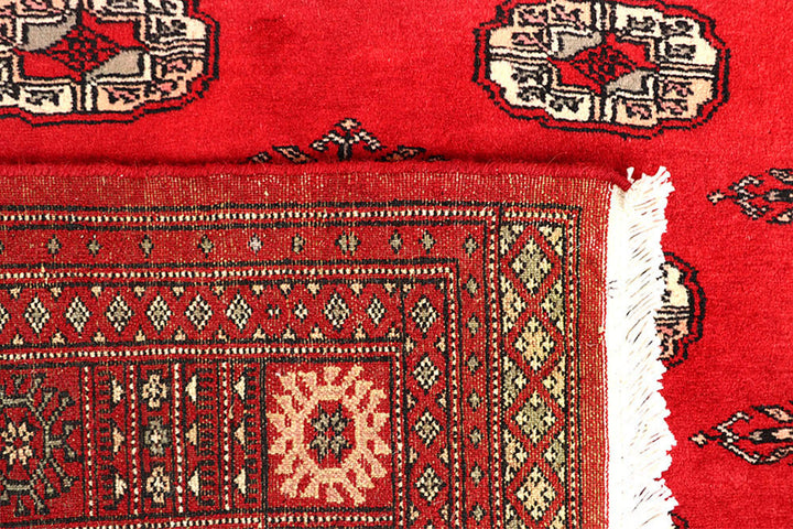 Red Bokhara 4'  2" x 6'  2" - No. QA78976