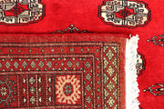 Red Bokhara 4'  2" x 6'  2" - No. QA78976