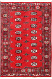 Red Bokhara 4' x 5' 11 - No. 60965