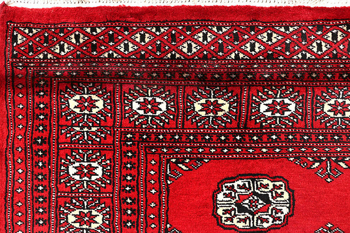 Red Bokhara 3' 11 x 6' 9 - No. 60966 - ALRUG Rug Store