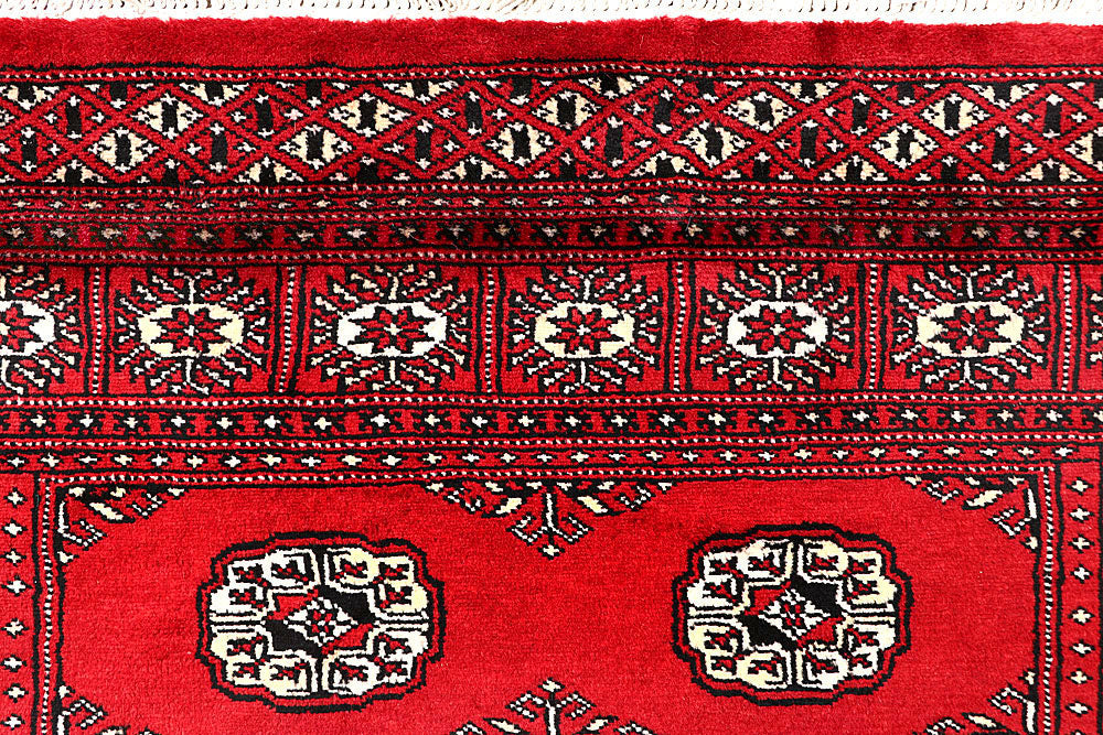 Red Bokhara 3' 11 x 6' 9 - No. 60966 - ALRUG Rug Store
