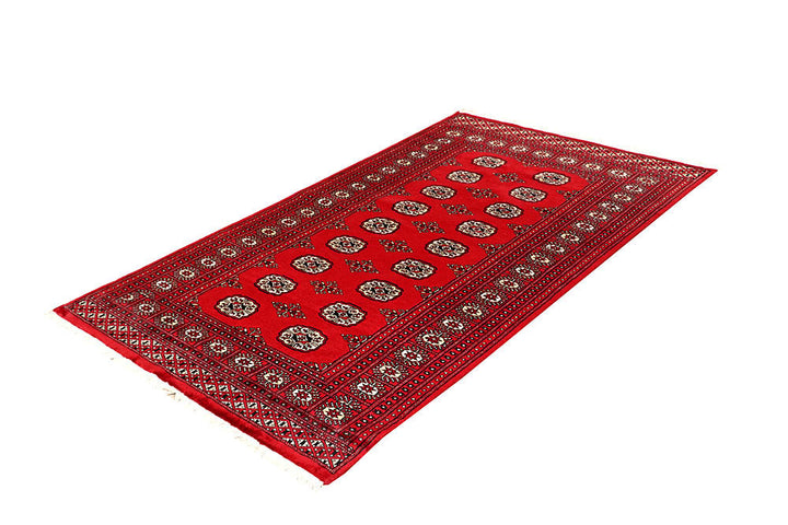 Red Bokhara 3' 11 x 6' 9 - No. 60966 - ALRUG Rug Store