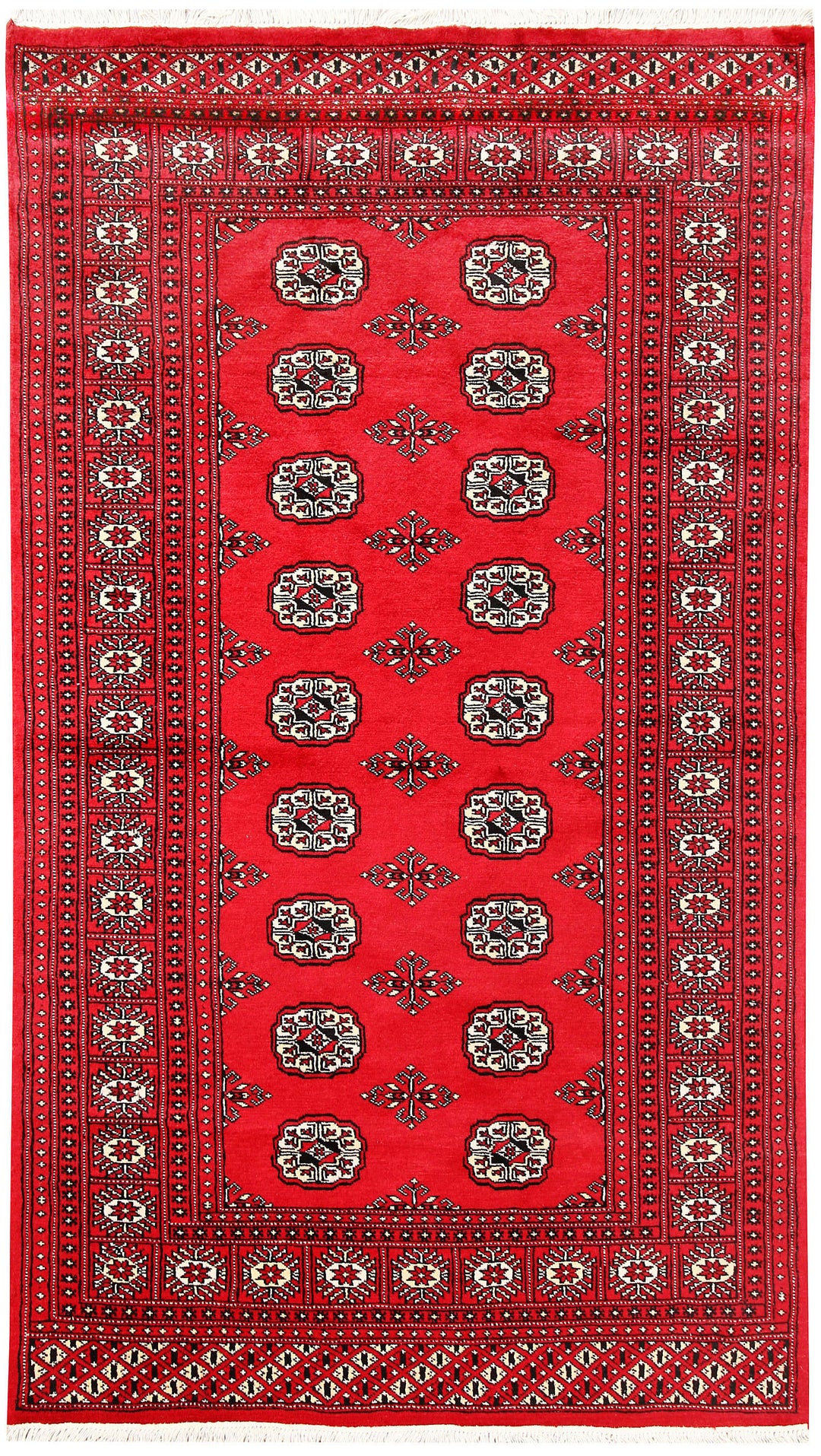 Red Bokhara 3' 11 x 6' 9 - No. 60966 - ALRUG Rug Store