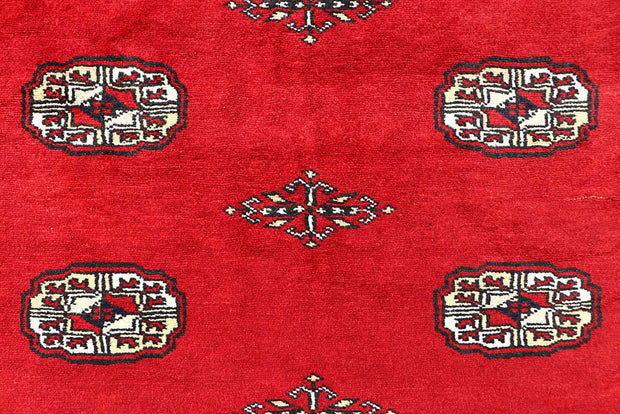 Red Bokhara 4'  1" x 6' " - No. QA92730