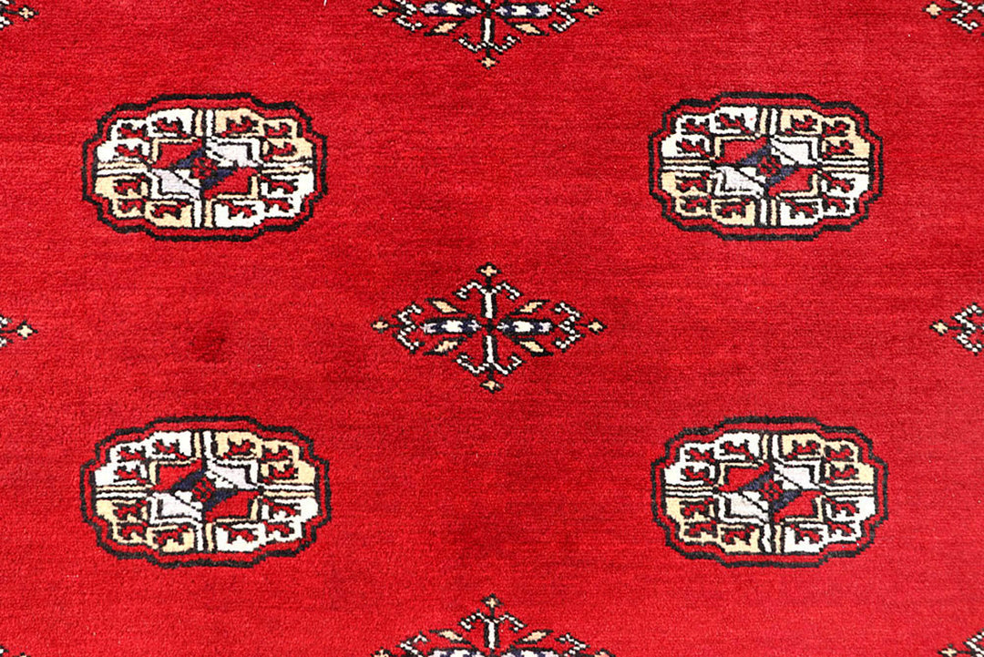 Red Bokhara 4'  1" x 6'  2" - No. QA10857