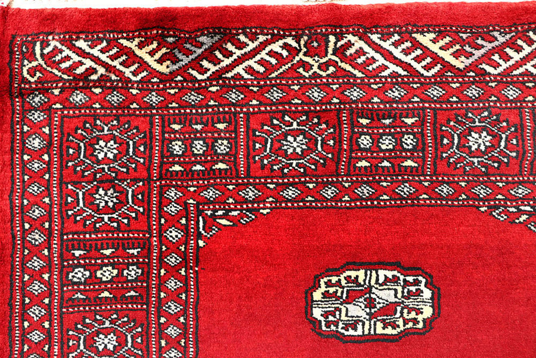 Red Bokhara 4'  1" x 5'  11" - No. QA17099