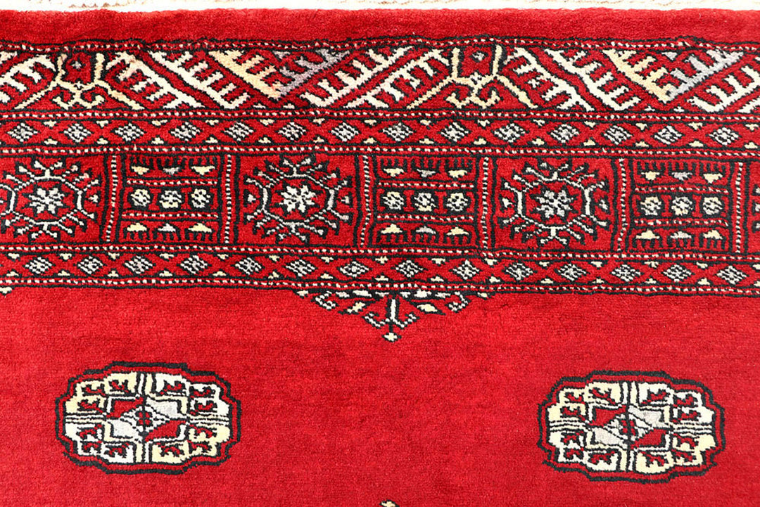 Red Bokhara 4'  1" x 5'  11" - No. QA17099
